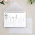PONATIA 50 Pcs A7 Vellum Envelopes for 5x7 Weddings Invitation Cards