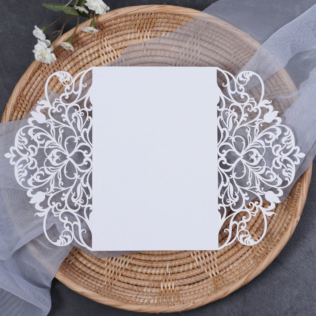 PONATIA Multicolor Exquisite Lace Laser Cut Pockets Series WPL0179