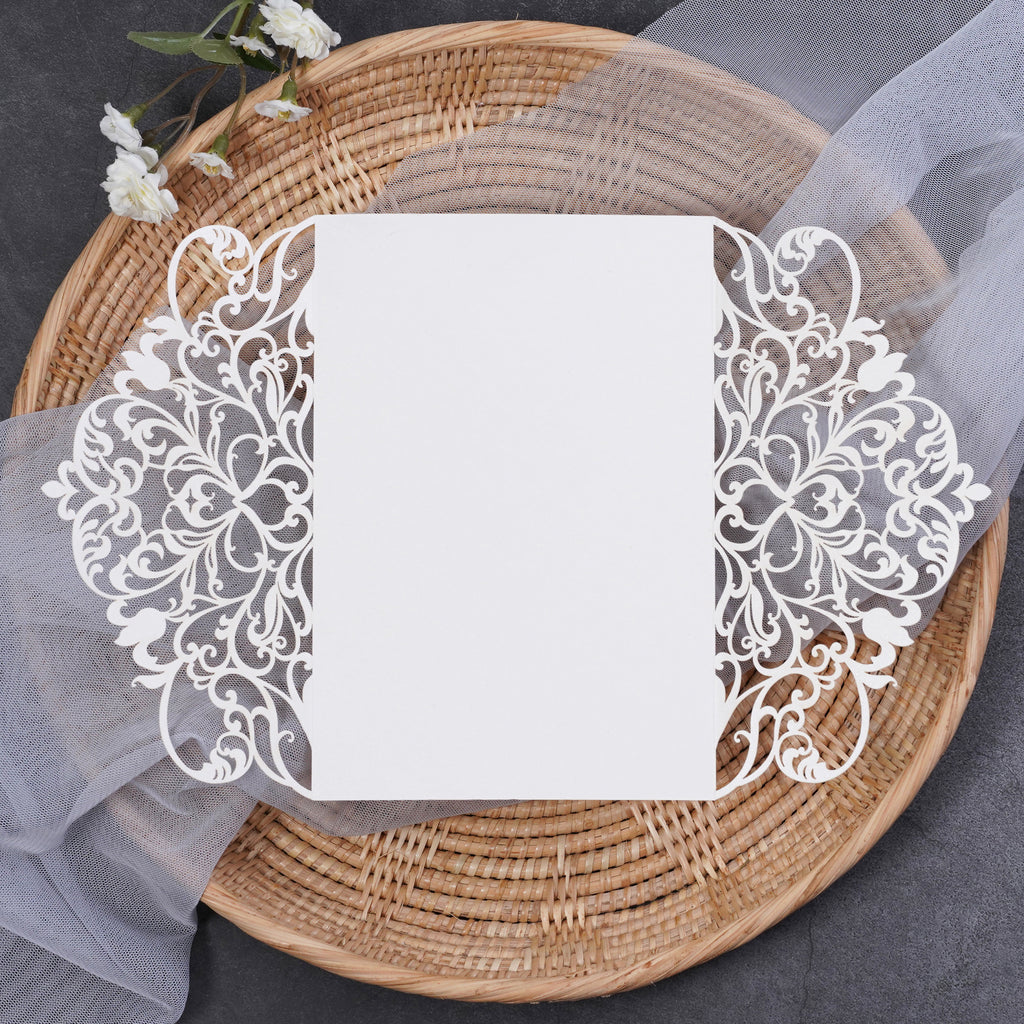 PONATIA Multicolor Exquisite Lace Laser Cut Pockets Series WPL0179