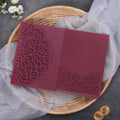 PONATIA Multi-color Design Tri-fold Laser Cut Pockets Collection PA-291