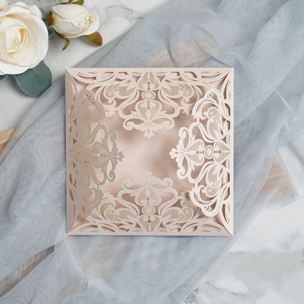 PONATIA Multi-color Design Laser Cut Pockets Collection PA-1020