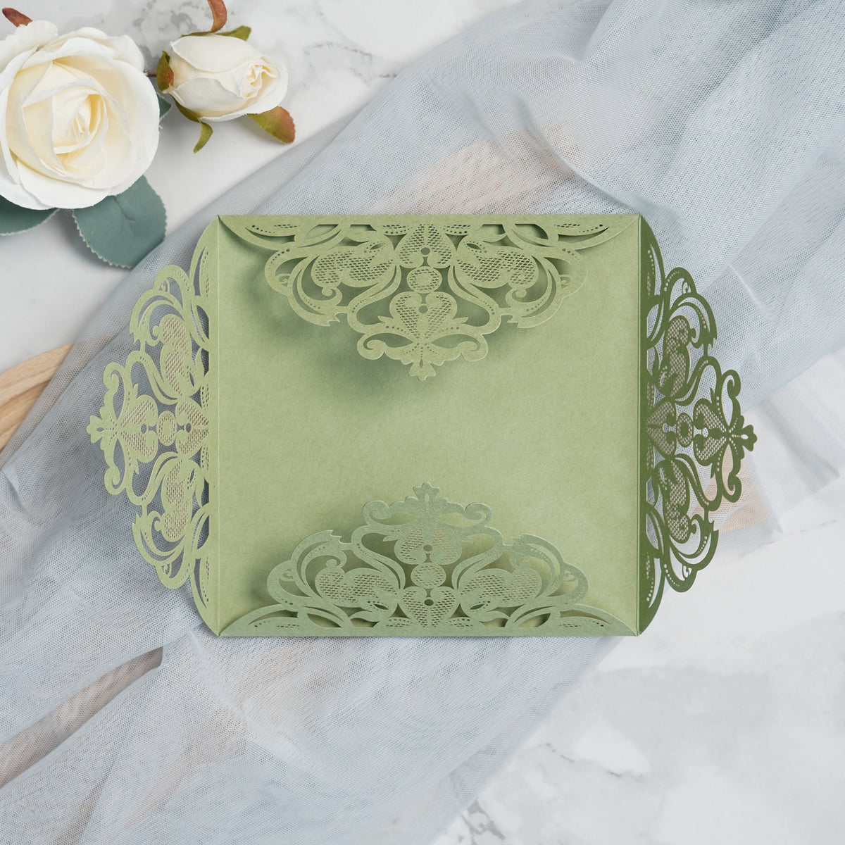 PONATIA Multi-color Design Laser Cut Pockets Collection PA-1020