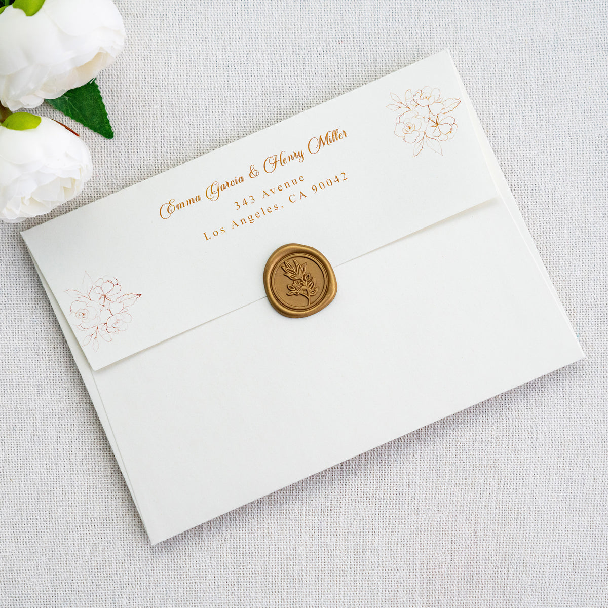 PONATIA 50 Pieces 5x7 Ivory Envelopes, A7 Envelopes Self Seal for Weddings, Invitation Cards