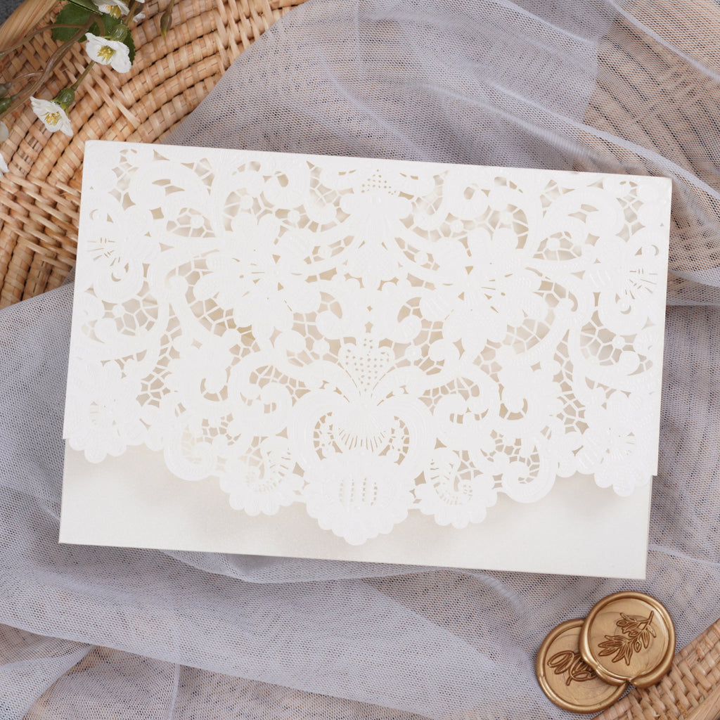 PONATIA Graceful Laser Cut Pockets Collection WSWL0084